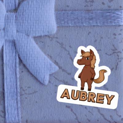 Aubrey Autocollant Cheval Image