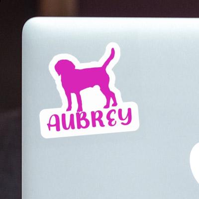 Aubrey Autocollant Chien Image