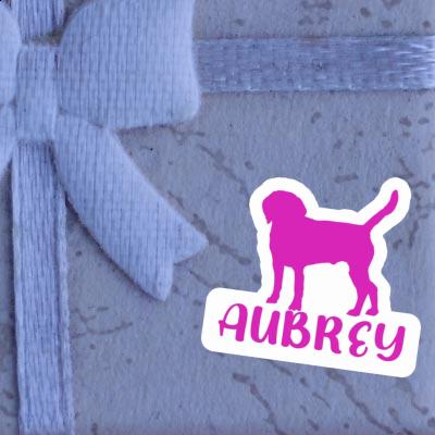 Sticker Aubrey Dog Gift package Image