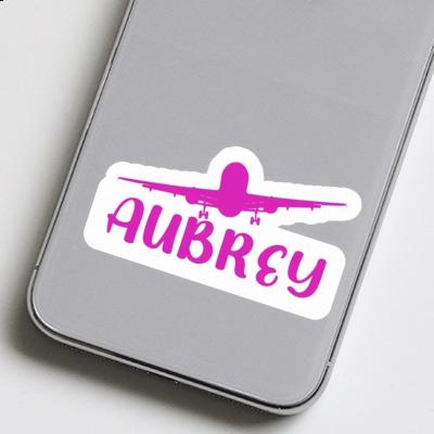 Flugzeug Sticker Aubrey Notebook Image