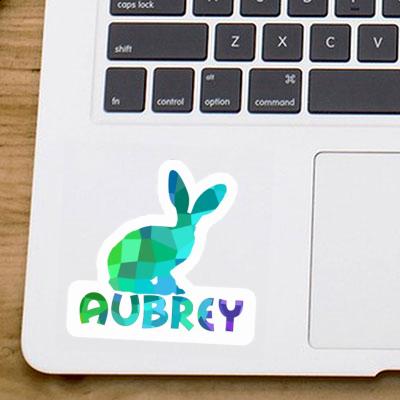 Lapin Autocollant Aubrey Laptop Image