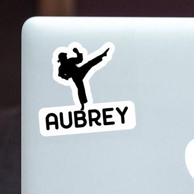 Sticker Karateka Aubrey Image