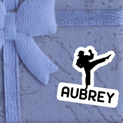 Karateka Sticker Aubrey Laptop Image