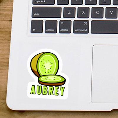 Aubrey Sticker Kiwi Notebook Image