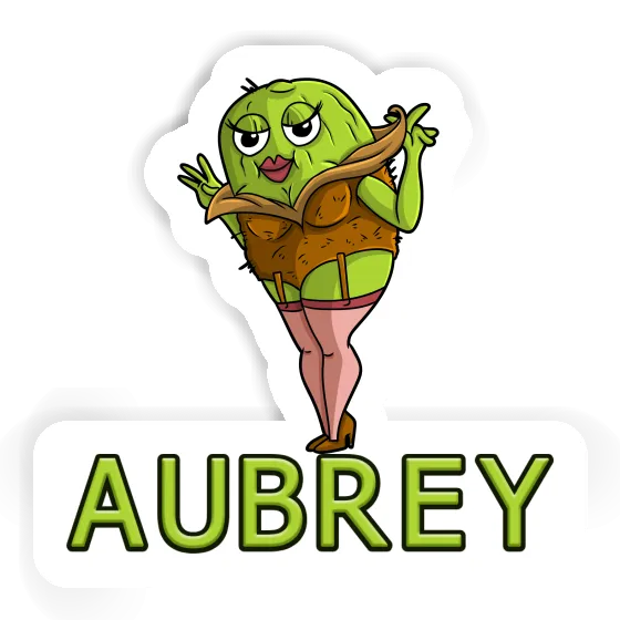 Sticker Aubrey Kiwi Notebook Image