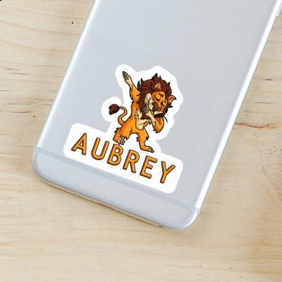 Lion Sticker Aubrey Laptop Image