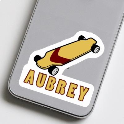 Sticker Aubrey Longboard  Notebook Image