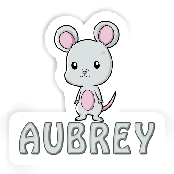 Autocollant Souris Aubrey Notebook Image