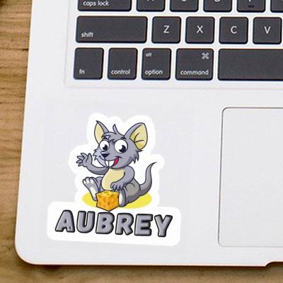 Aufkleber Maus Aubrey Laptop Image