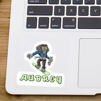 Sticker Aubrey Boarder Laptop Image