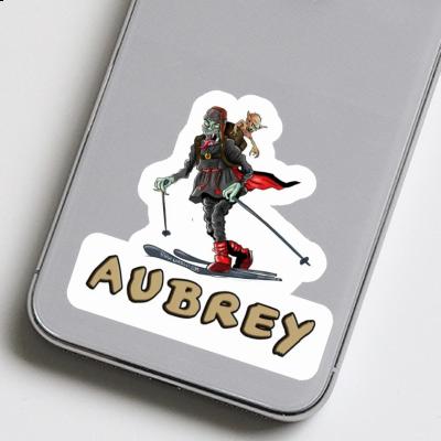 Sticker Aubrey Telemarker Notebook Image