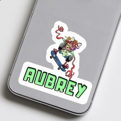 Autocollant Patineur Aubrey Laptop Image