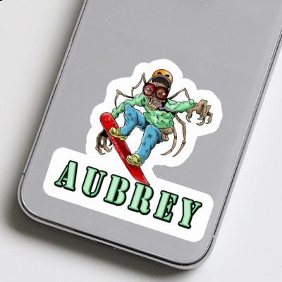 Aubrey Sticker Freerider Notebook Image