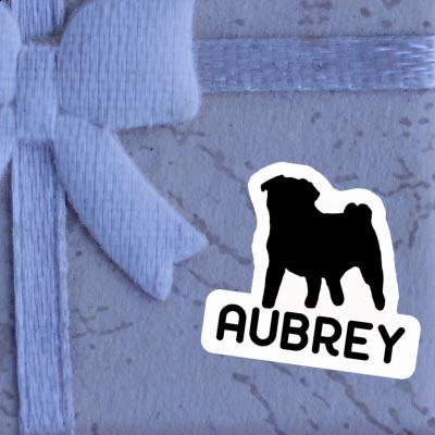 Sticker Aubrey Mops Gift package Image