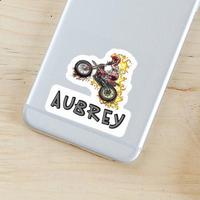 Motocross Rider Sticker Aubrey Image