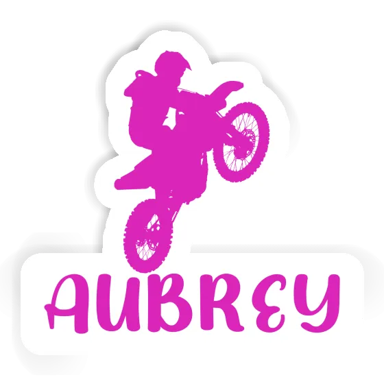 Aubrey Autocollant Motocrossiste Laptop Image