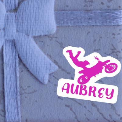 Aubrey Sticker Motocross Jumper Notebook Image