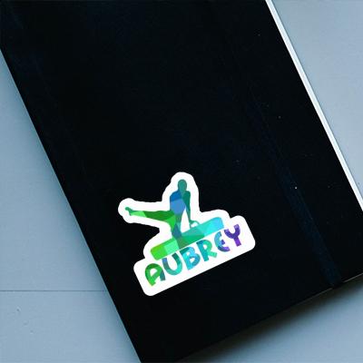 Gymnast Sticker Aubrey Image