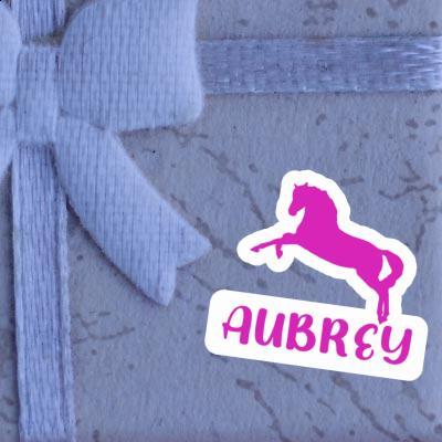 Horse Sticker Aubrey Image