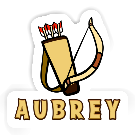 Sticker Aubrey Arrow Bow Laptop Image