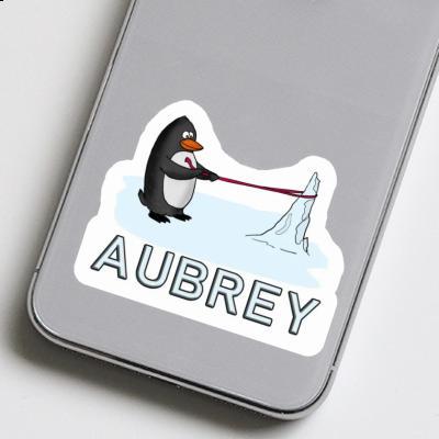 Aubrey Sticker Penguin Notebook Image