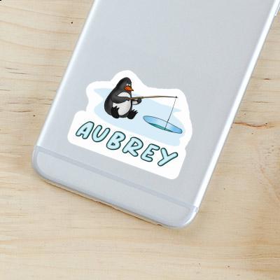 Sticker Aubrey Fishing Penguin Gift package Image