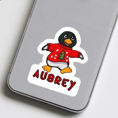 Aufkleber Aubrey Weihnachtspinguin Laptop Image