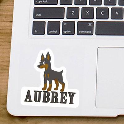 Aubrey Sticker Pinscher Notebook Image