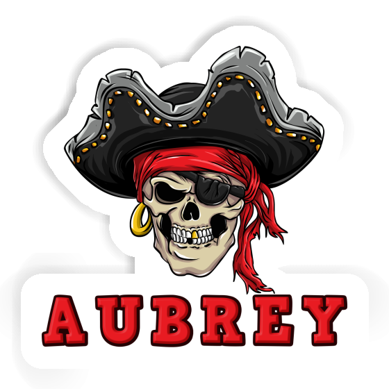 Sticker Aubrey Pirate-Head Gift package Image