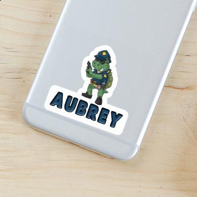 Police Officer Sticker Aubrey Image