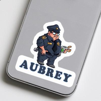 Sticker Aubrey Polizist Image