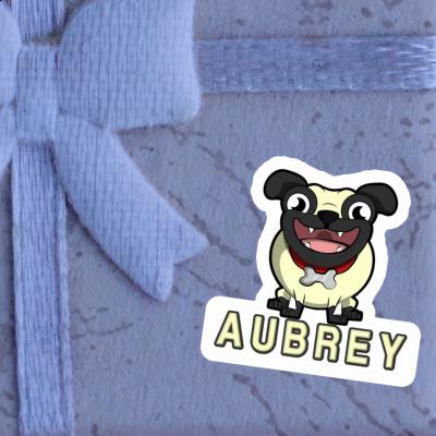 Pug Sticker Aubrey Image