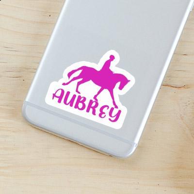 Aubrey Sticker Horse Rider Notebook Image