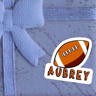 Rugby Sticker Aubrey Laptop Image