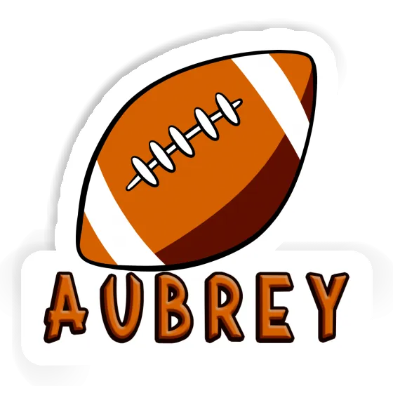 Rugby Sticker Aubrey Image