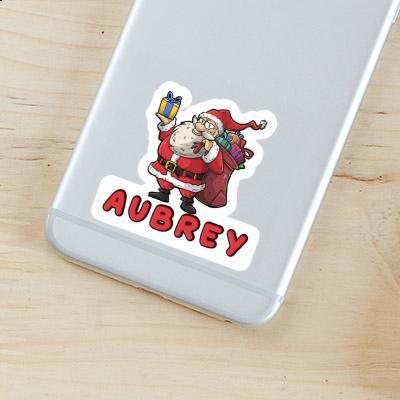 Autocollant Père Noël Aubrey Image