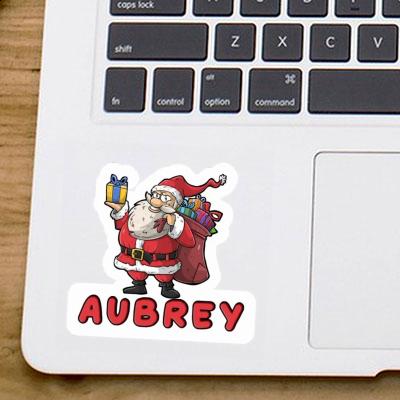 Santa Claus Sticker Aubrey Gift package Image