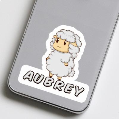 Sticker Schaf Aubrey Notebook Image