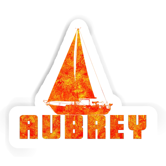 Sailboat Sticker Aubrey Notebook Image