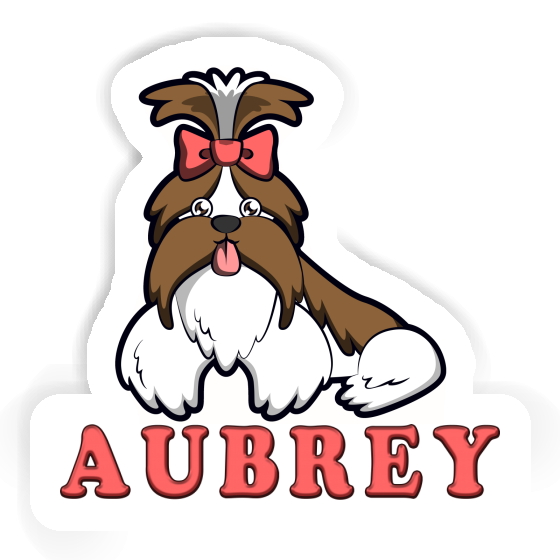 Shih Tzu Aufkleber Aubrey Gift package Image