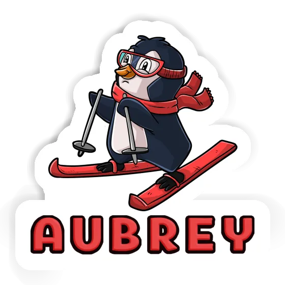 Skier Sticker Aubrey Gift package Image