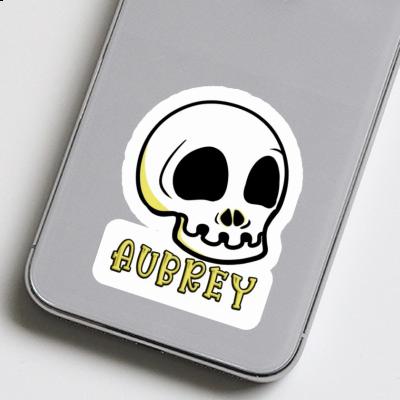 Sticker Aubrey Skull Gift package Image