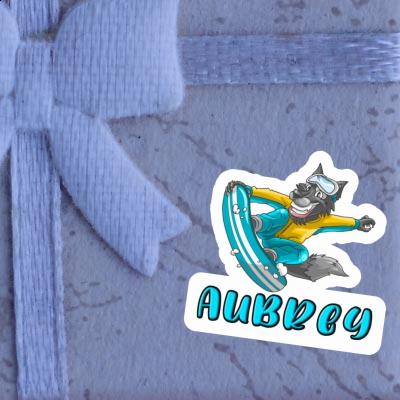 Sticker Aubrey Snowboarder Gift package Image