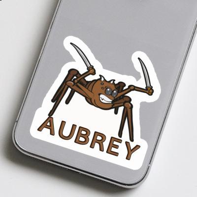 Aubrey Sticker Kampfspinne Laptop Image