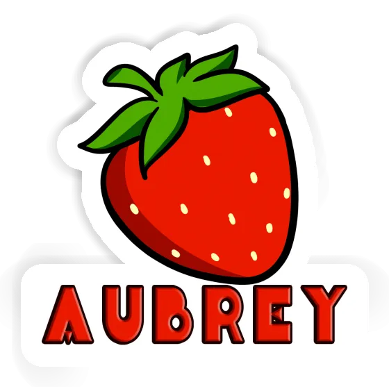 Autocollant Fraise Aubrey Gift package Image