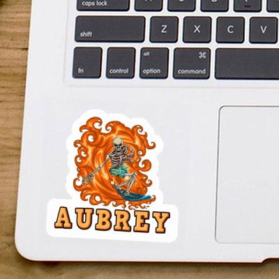 Sticker Wellenreiter Aubrey Image