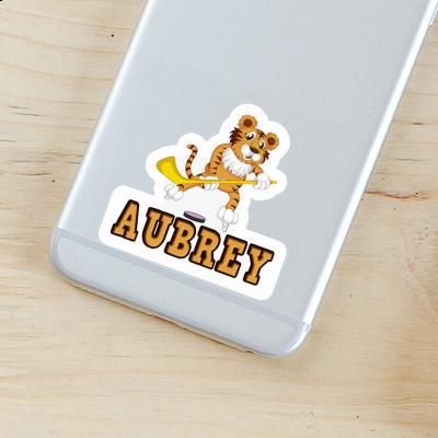 Autocollant Tigre Aubrey Gift package Image