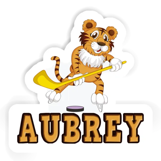 Autocollant Tigre Aubrey Notebook Image