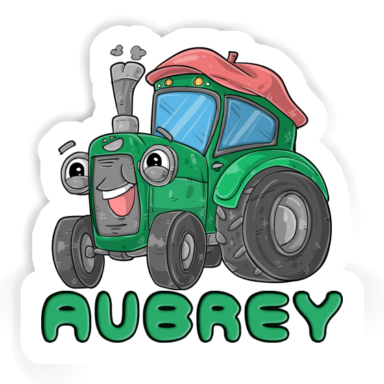 Aubrey Autocollant Tracteur Notebook Image