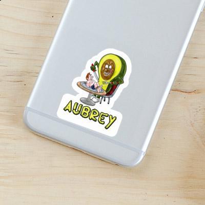 Sticker Avocado Aubrey Notebook Image